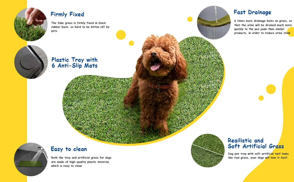 Dog Potty Patch Puppy Pad To Outside Puppy Pad Holder Dog Grass