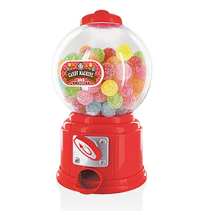 Lådor Candy Machine Girl Gumball Candies and Sweets Children Moneybox Creative Candy Dispenser Money Box Toy Toy Present Idéer