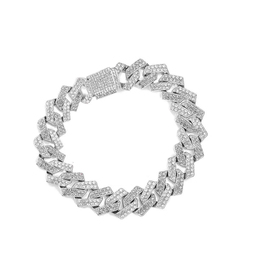 DHgate.com:Platinum Mens Full Ice Box Pink Transparent White