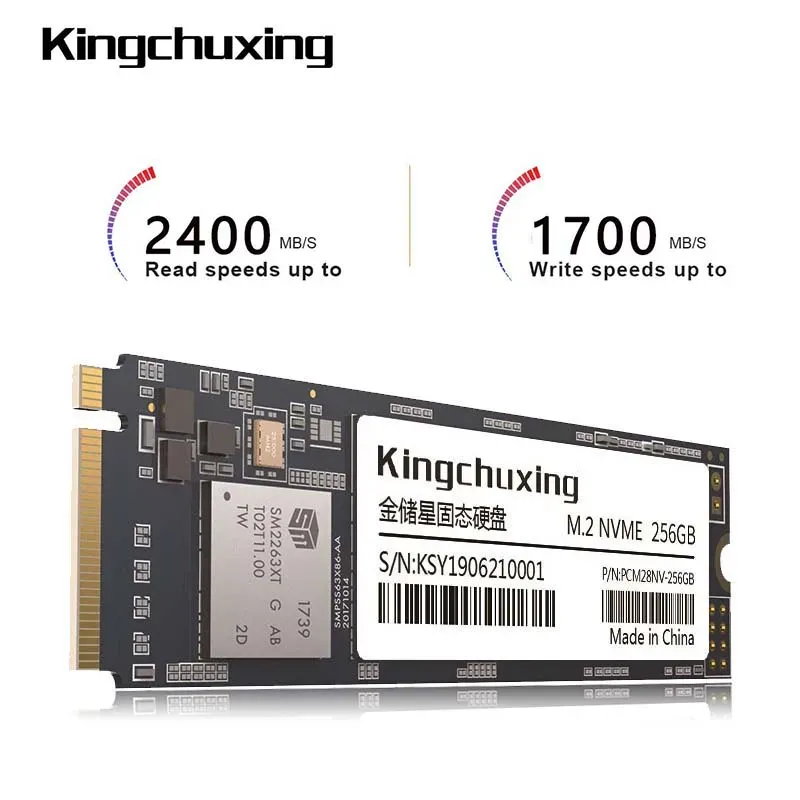 Sürücüler Promosyon KingChuxing SSD NVME M2 PCIE 3.0 Sabit Sürücü NVME M2 SSD 1TB 256GB Dahili SSD Dizüstü Bilgisayar SSD44325