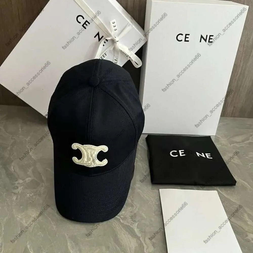 Luxury Hat Canvas Cap Designer Celinf Men Hat Women Baseball Cap Sun Hat Fited Hats Letter Summer Sunshade Sport Embroidery Beach