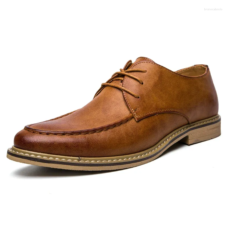 Casual skor handgjorda italienska stil män klär loafers mikrofiber läder formella affärs oxfords mäns lägenheter för fest