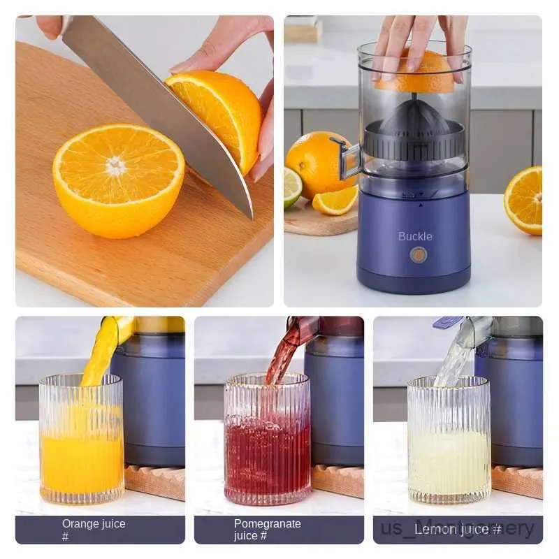 Juicers Household Multifunction Juicer Portable Automatic Residue Separation Separazione arancione succo di succo di limone Estrattore De Cocina