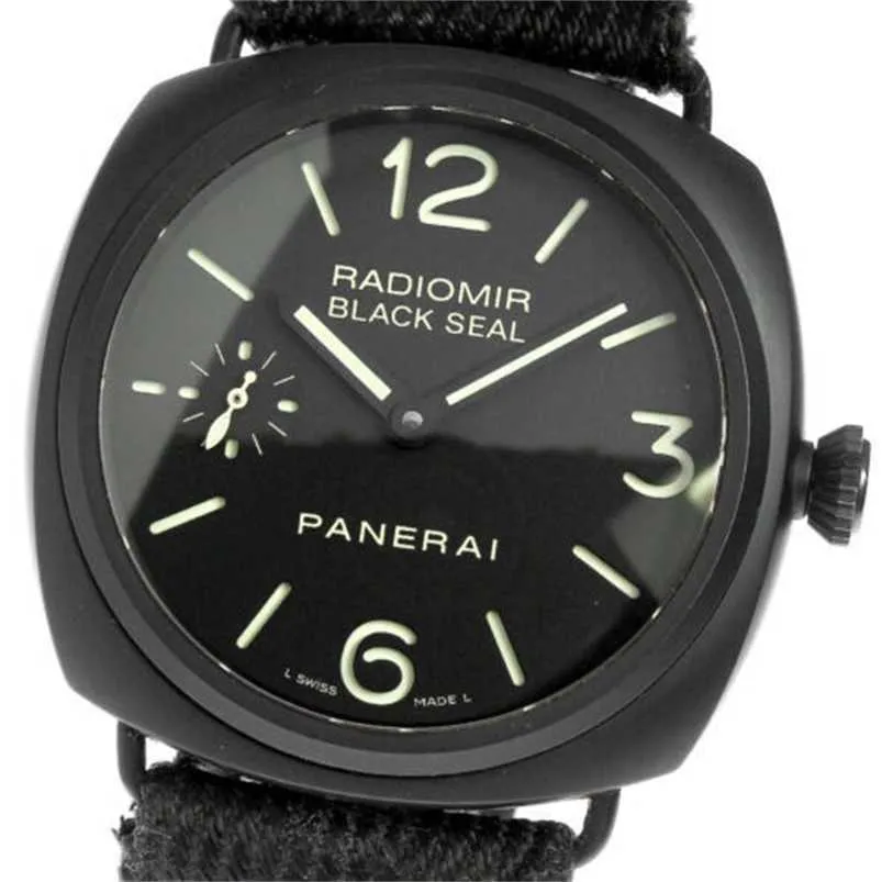 Luxe horloges Replica's Panerei automatische chronograaf polshorloges radiomirs zwarte afdichting Op6723 PAM2292 zwarte wijzerplaat handmatig gewikkeld heren 800746panerei onderdompeling