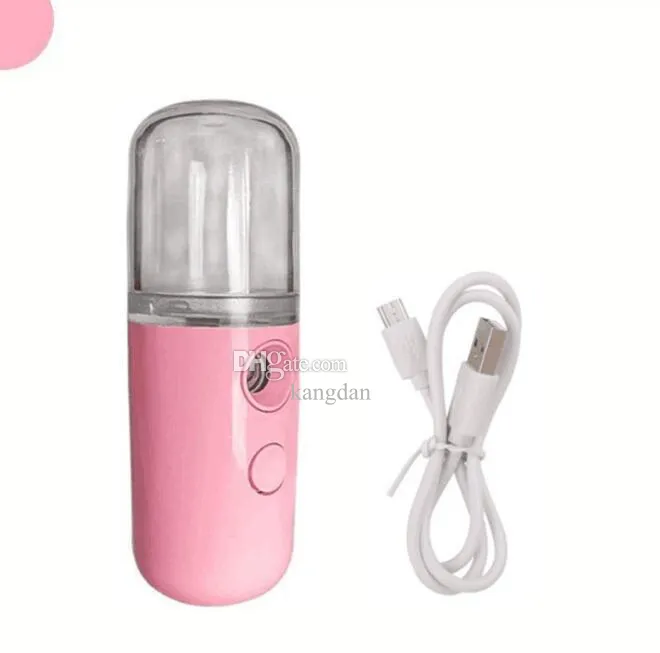 30 ml mini parowiec na twarz Nano Mister Facial Sprayer USB Nebulizer nawilżający nawilżanie nawilżanie kobiet narzędzie do pielęgnacji skóry