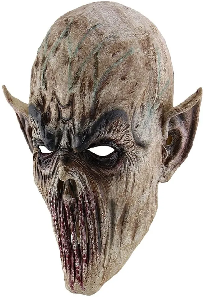 Halloween Horrible Ghastful Creepy Scary Realistic Mask Masquerade Party Decoration Props Cosplay Costumes for Adults JK2009XB9679744