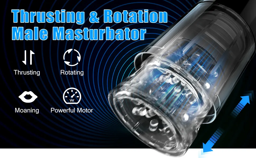 Thrusting Male Masturbators