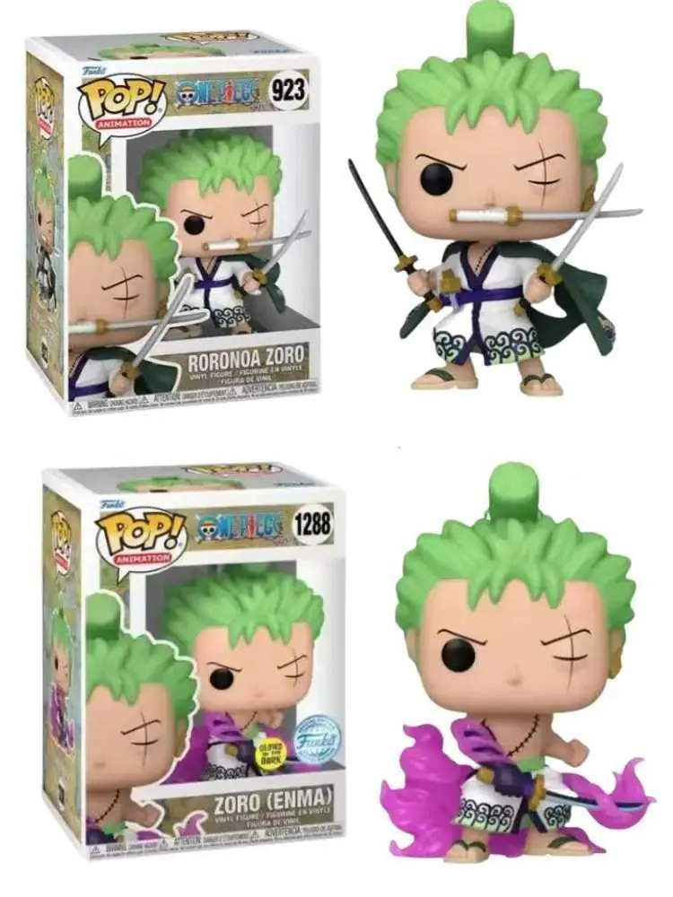 Funko Pop One Piece Anime Action Figures Roronoa From Qiuti15