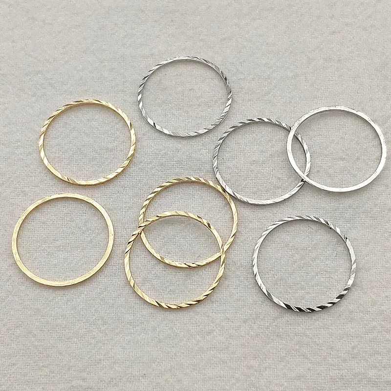 Necklaces NEW ARRIVAL! 20mm 200pcs Copper Ring Shape Connectors For Handmade Necklace Earrings DIY Parts,Jewelry Findings&Components