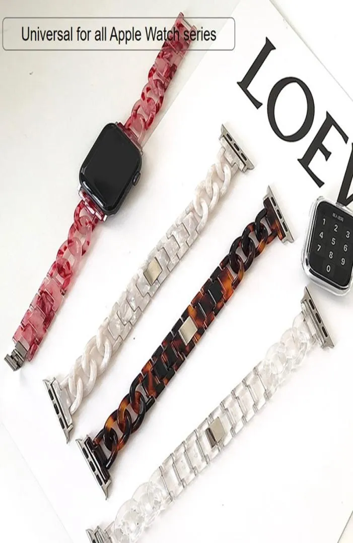 Pour Apple Watch Band 6 5 4 3 2 SE STRAP RESIN 38 mm 40 mm 42 mm 44 mm Style 2568546