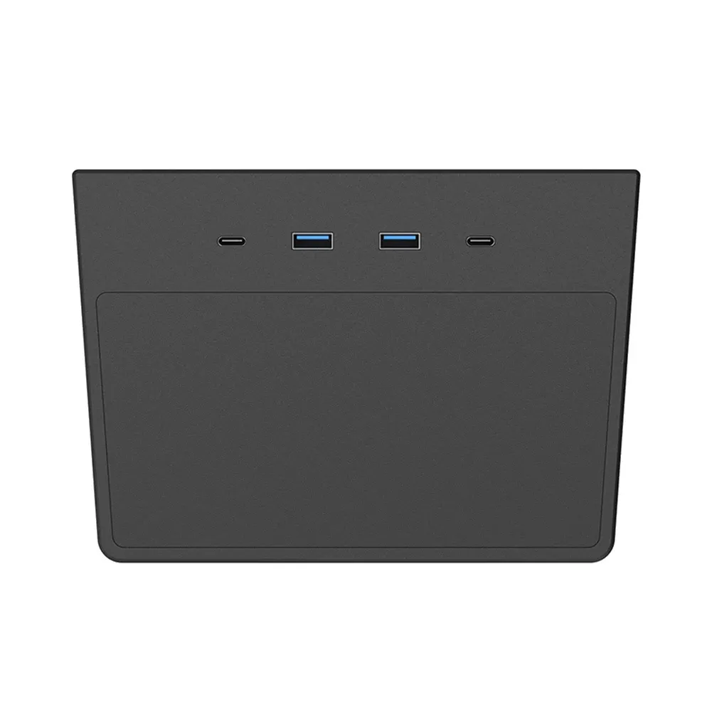 Hubs Center Console Splitter Plug and Play Expansion Dock USB Hub Antift Storage Data Data Transmission pour Tesla Modèle 3 Y