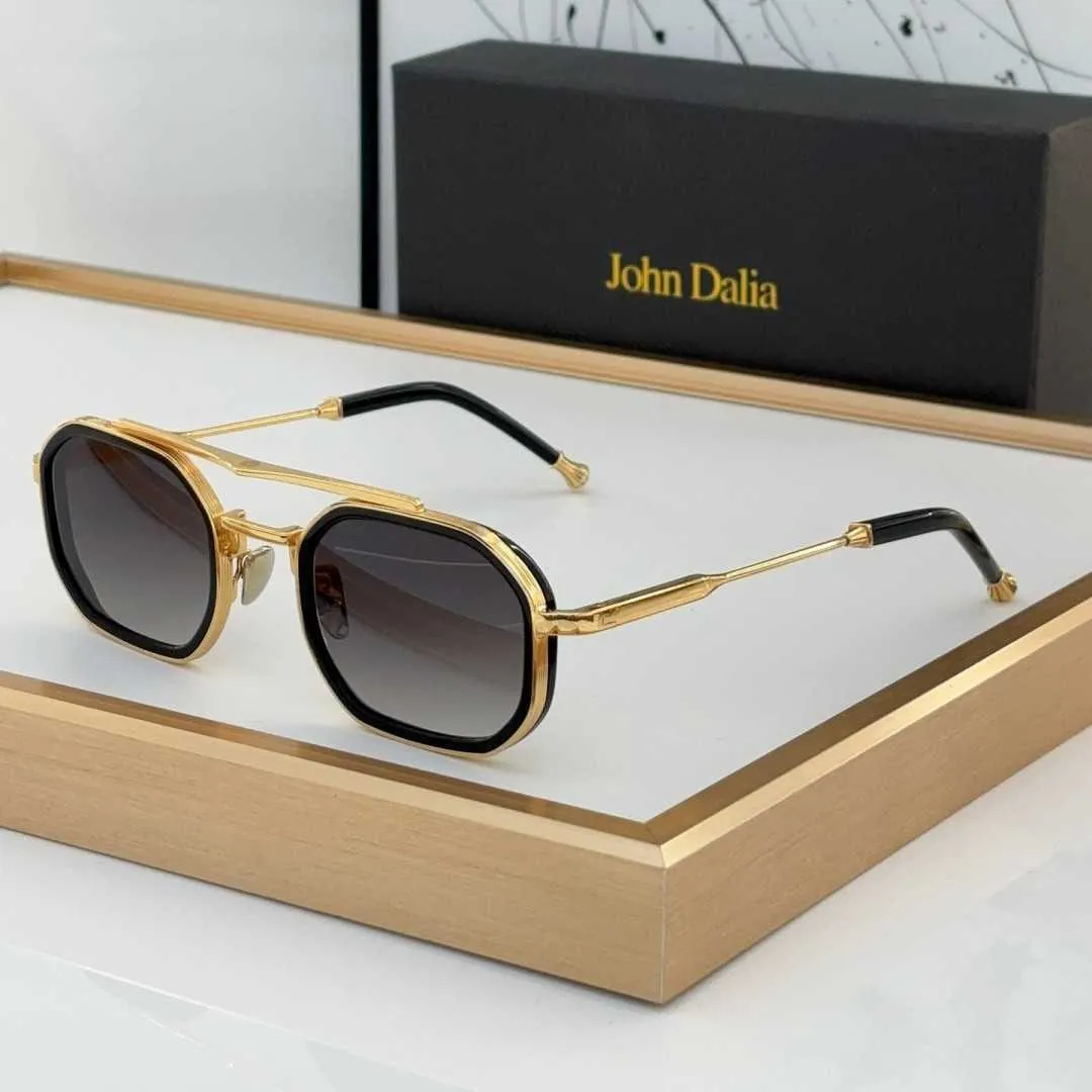 John Dalia Designer Sunglasses for Woman Fashion Sport Polarized UV Protection Goggle Beach Man Womens Trendy Mens Pink Black Sun glass CORE MARICH SIZE 55-21 NVRM