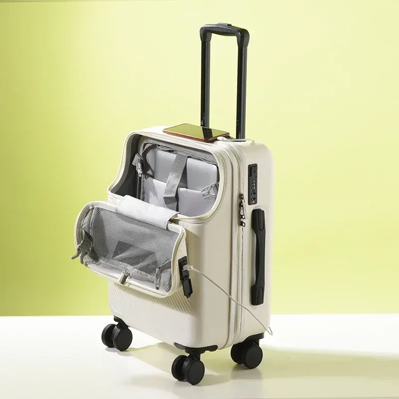 荷物EXBXトラベルスーツケースキャリーラゲッジキャビンローリング荷物荷物トロリーパスワードスーツケースバッグホイールビジネス軽量
