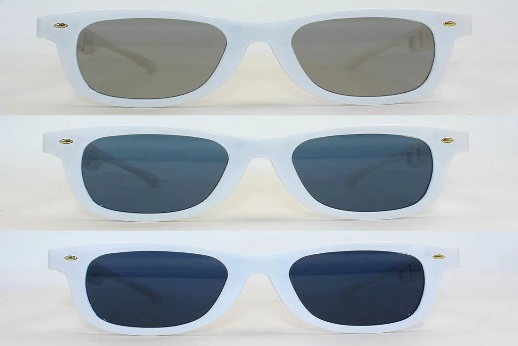 Electronic Tint LCD Sunglasses for Women Mannually Adjustable Liquid Crystal Lenses Sun glasses Polarized White4441332