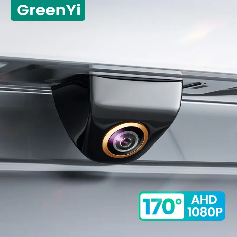 Rings Greenyi Golden Lens 1920x1080p Car Rear View Camera 170° Full Hd Night Vision Reverse Ahd Fisheye Vehicle Parking Camera