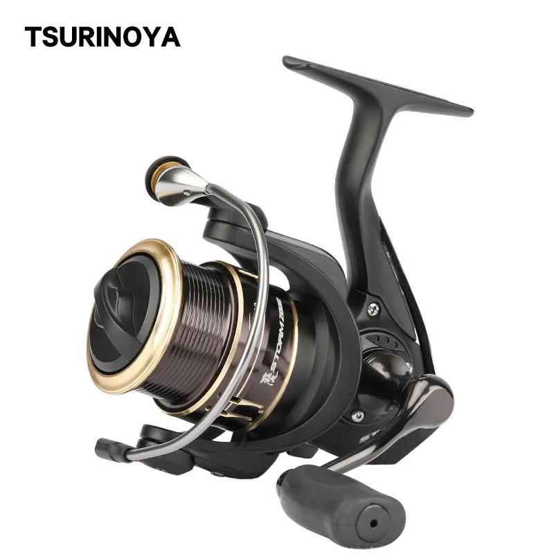 Accessories Tsurinoya Fishing Reel St 2000s 2500s 3000s 5.2:1 7kg Drag Lightweight Lure Spinning Reel 8+1 Bearing Metal Spool Smooth Wheel