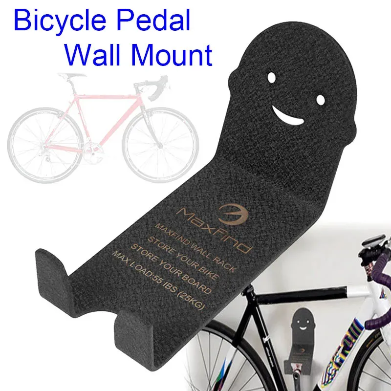 Groupsets Bike Wall Mount Storage Holder Wall Hooks Metal Stand Bicycle Cycling Pedal Hanger Stand Home Debris Storage Hooks