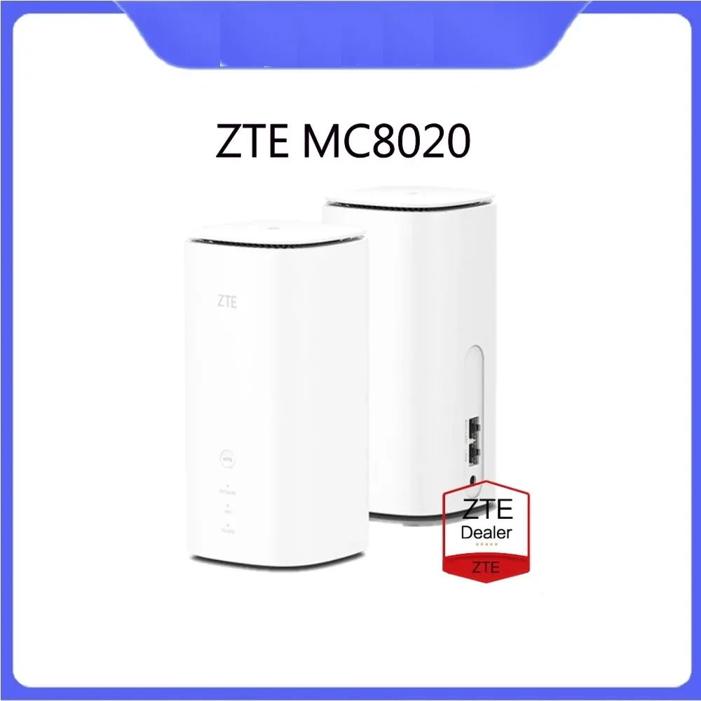 ルーターオリジナルZTEMC8020 5G WiFi6+ルーター5400MbpsデュアルバンドメッシュWiFiエクステンダーワイヤレス5G 4G LTE CPEルーターSIMカードスロット