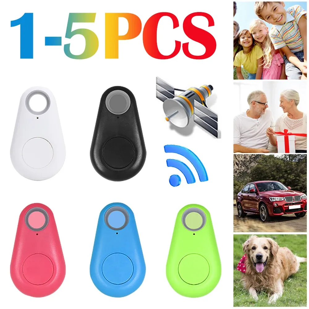 Trackers Smart Mini GPS Tracker Dog PETS BLUETOTHOOTH compatible 4.0 ALARME ANTÉLOST LOCATION GPS LOCATEUR DE POSITION SE POSITION EN PETIT