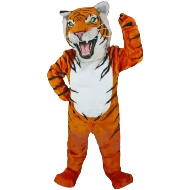 2024 Nya vuxna Hercules Tiger Mascot Costume Fun Outfit Suit Birthday Party Halloween Outdoor Outfit Suitfestival Dress