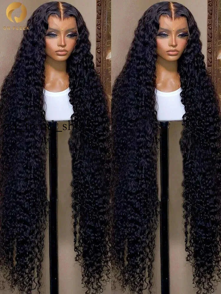 30 40 Inch Loose Deep Wave 13x4 13x6 Hd Lace Frontal Wig Human Hair Wigs Water Wave Curly 360 Lace Front Human Hair Closure Wigs 54