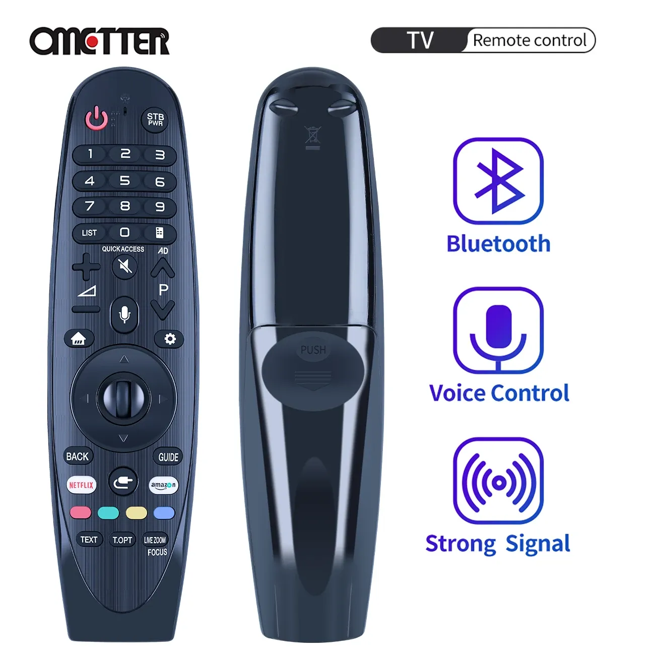 Kontrollera ny ANMR18BA Magic Voice Remote Control för 2018 Smart OLED UHD 4K TVS W8 E8 C8 B8 SK9500 SK9000 UK7700 UK6500