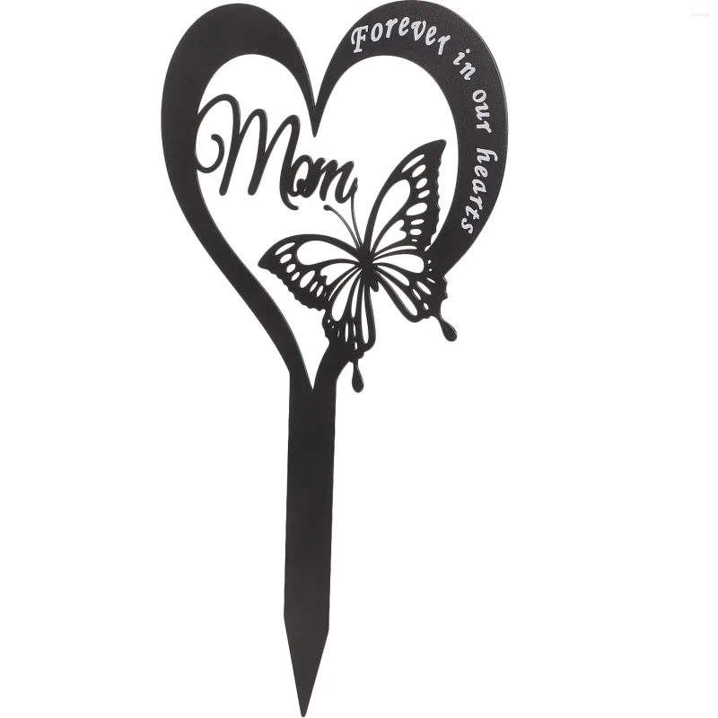 Decorazioni da giardino Memory Yard Stake Atmosphere Iron Marker deceduto