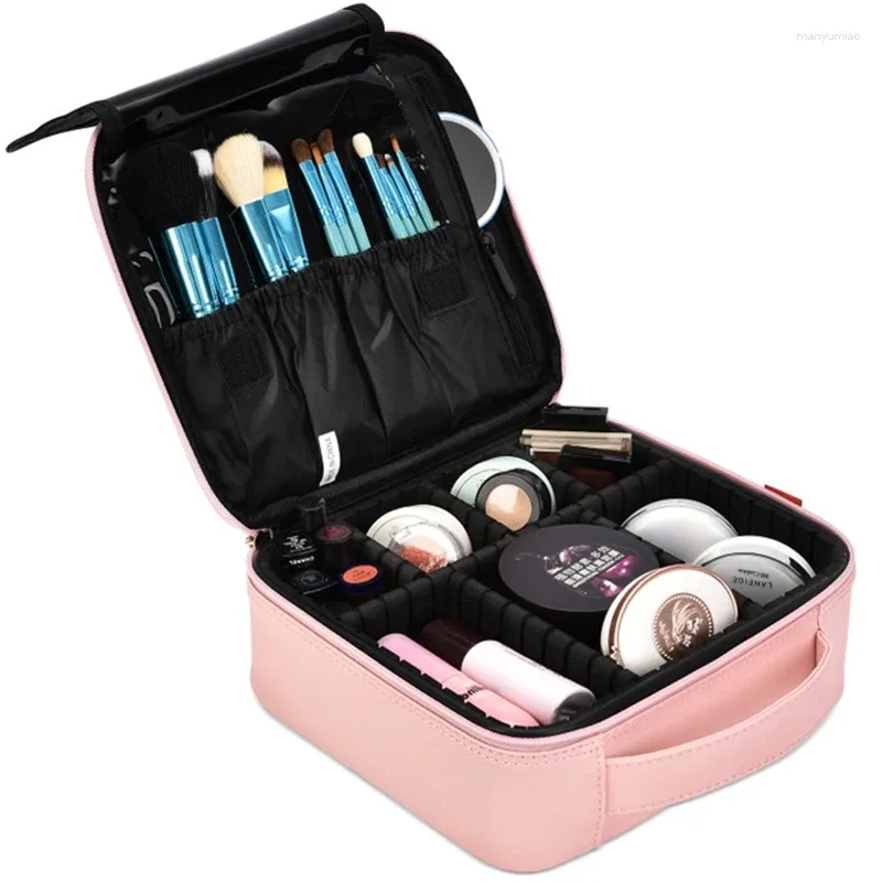 Bolsas de armazenamento Tuuth Make Up Bag Professional de alta qualidade Organizador de maquiagem de caixa