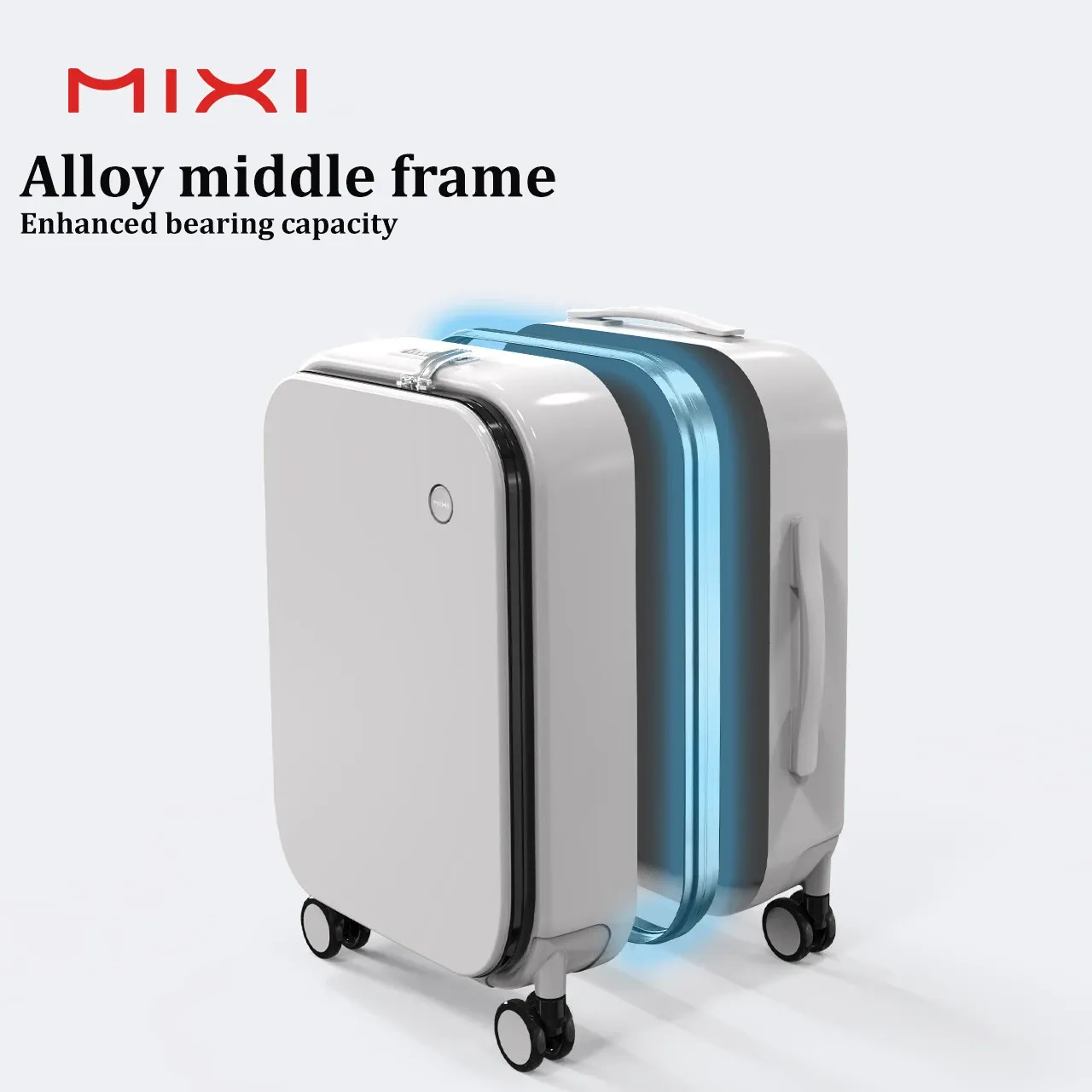 Suitcases Patent Design Aluminum Frame Suitcase Carry On Rolling Luggage Beautiful Boarding Cabin18/20/22/24 inch password trolley case