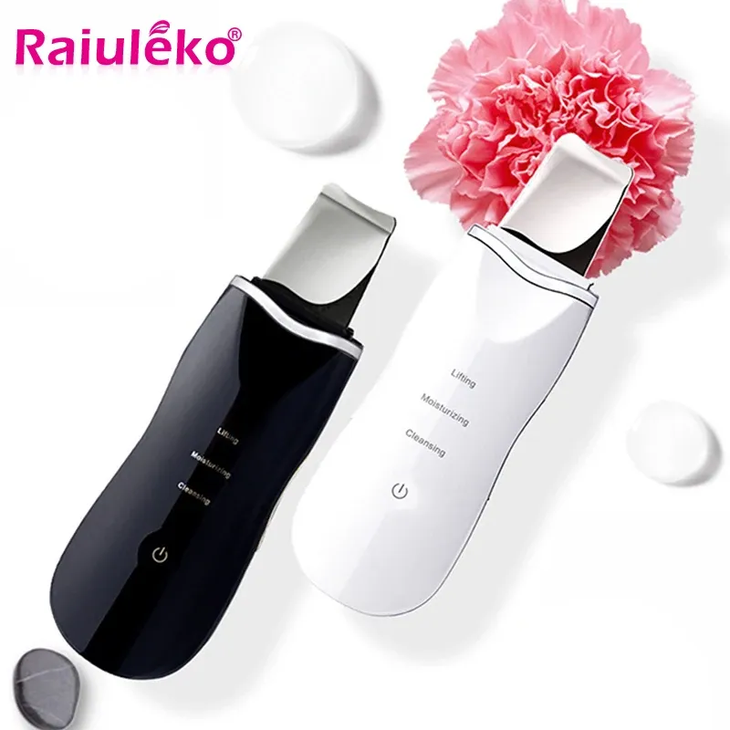 Instrument Ultraschall Nano Ionen Hautpeeling Reiniger Gesichtshebextraktor Deep Cleaning Beauty Device Blackhead Remover Massager