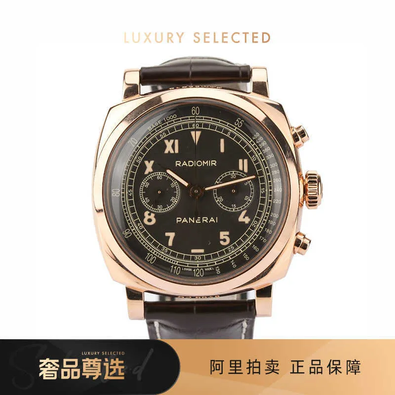 High End Luxury Designer Watches for Peneraa Selection PAM00519 av 100 stycken 1st Special Edition Watch for Herr Watchesoriginal 1: 1 Med Real Logo, Box
