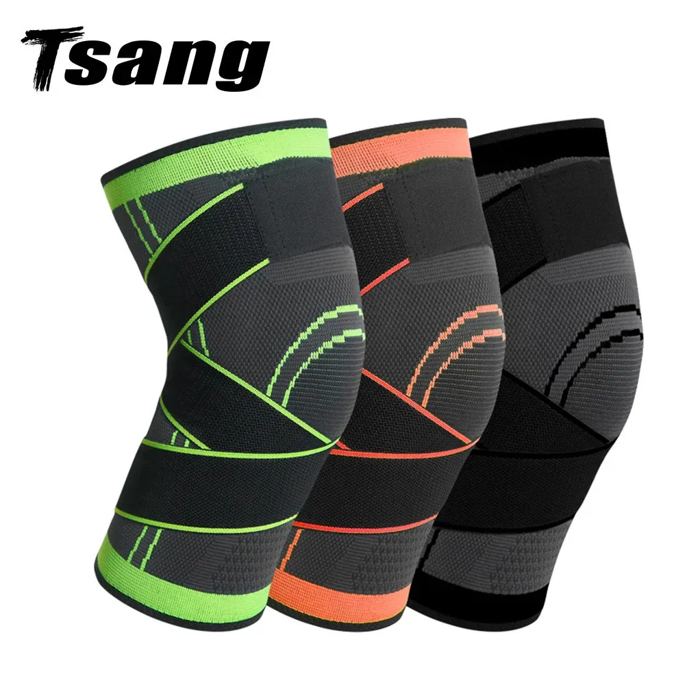 Knee Pads Compression KneePad Knee Braces For Arthritis Joint Support Sports Safety Volleyball Gym Sport Brace Protector 240416