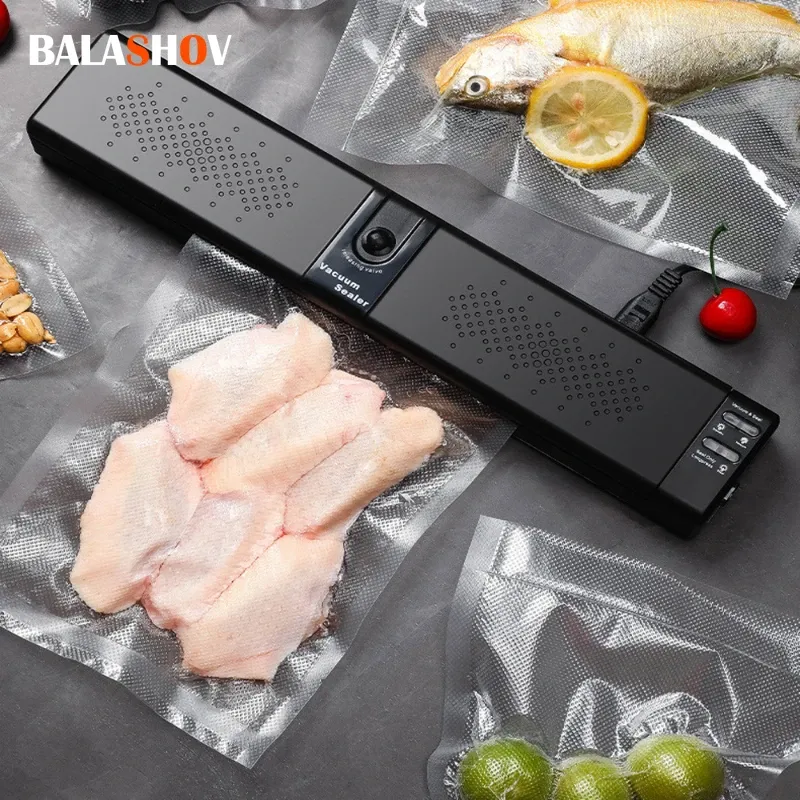 Sealers Household Food Vacuum Sealer Food Packaging Machine Film Sealer EU Plug Food Packer Food Saver Commercial Vacuum Food Sealing