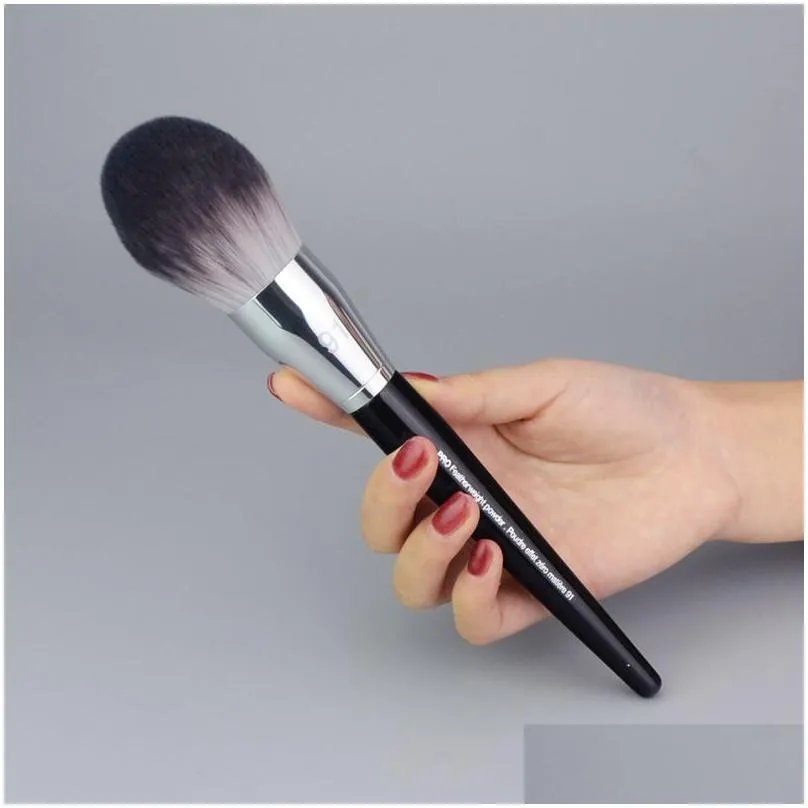 Makeup Brushes Pro Featherweight Powder Brush 91 - Mjukt hår Stor mixer Body Foundation Beauty Drop Delivery Health Tools Accessori DH0ZN