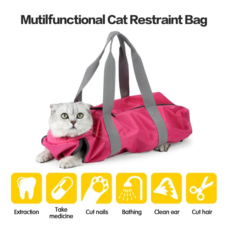 Bags 1PC Multifunction cat carrier Waterproof singleshoulder bag for pets medicine nail clipper container kitten puppy handbags