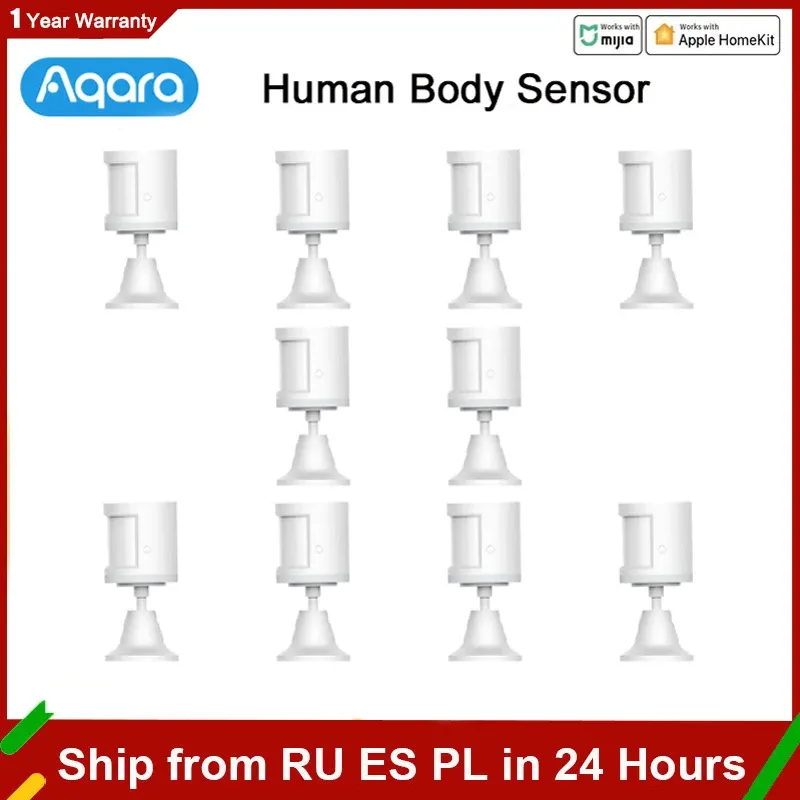 Kontroll AQARA Motion Sensor Smart Human Body Sensor Body Movement Wireless Zigbee Wifi Gateway Hub Smart Home for Mijia Mi Home HomeKit