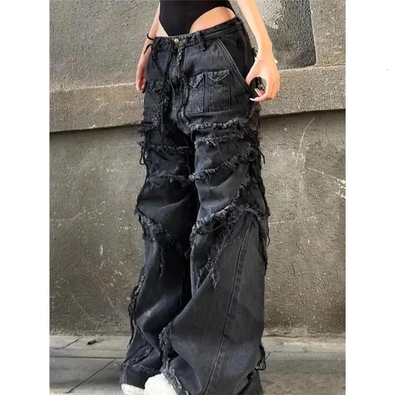 Ripped Harajuku Oversize Trashy Denim Jeans