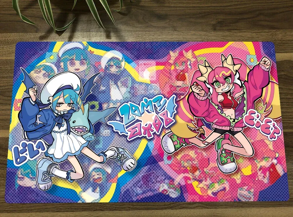 Pads Yugioh Live Twin Lilla Kisikil TCG Mat Anime Girls Trading Card Game Mat CCG Playmat Desk Mat Mouse Pad 60x35cm Sac gratuit