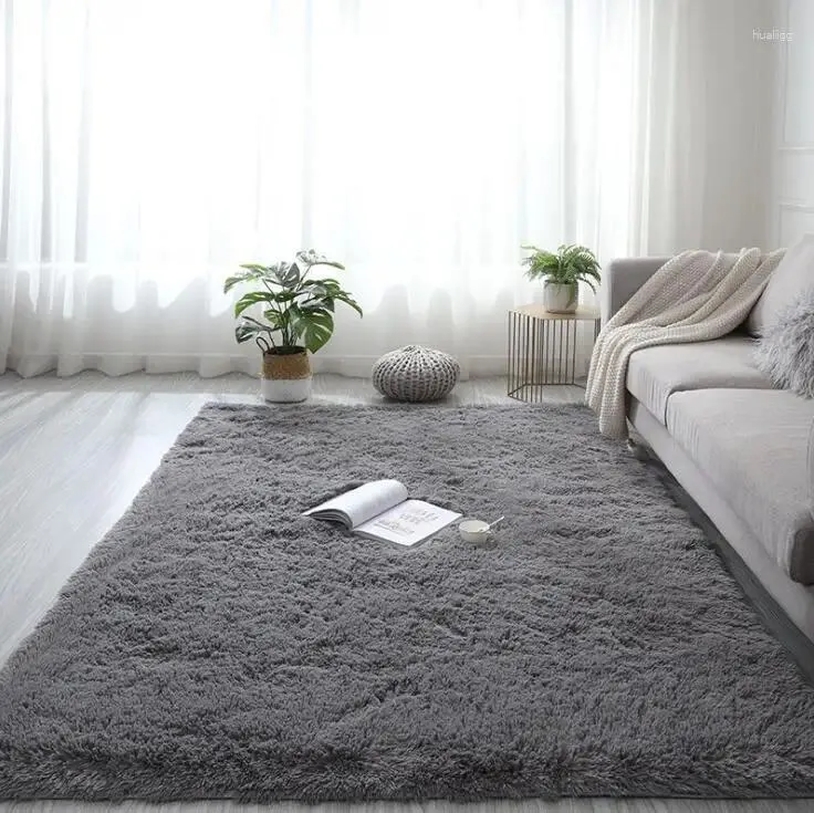 Mattor skräddarsydda storlekar mattor vardagsrum mattan fluff 4,5 cm säng filtar golv bad dörr moderna sovrum mattor