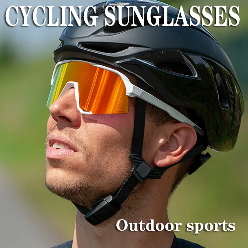 Sunglasses S3 Bicycle Sunglasses Polarized Cycling Glasses Road Mountain Speed Bike Glasses Eyewear Men Women Outdoor Sports Sunglasses