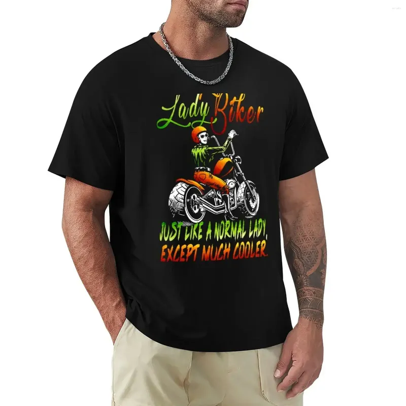 Herrpolos Lady Biker precis som en normal utom mycket svalare definition Jag är tjejcykling T-shirt