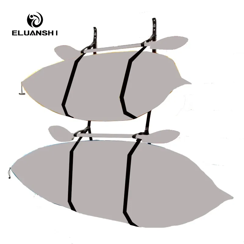 Accessories Webbing Hanger Strap Set of 2 paddle kayak de pesca bateau canoe rubber fishing Boat accessories SUP Surfboard marine black