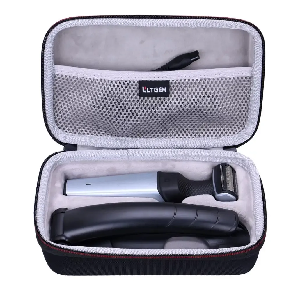 Clippers Ltgem Eva Водонепроницаемый ударный ударный корпус для филипса Norelco BodyGroomer BG5025/49 Триммер волос на спине