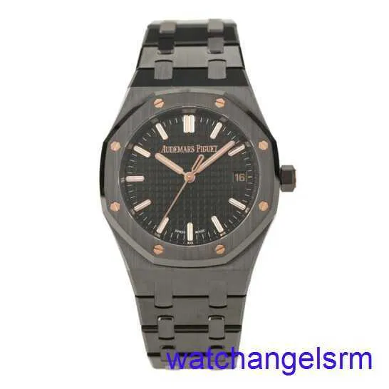 AP WIST WATR Chronograph 77350ce.oo.1266CE.03. Black Ceramic Automatic Machinery Watch Watch Gwarancja