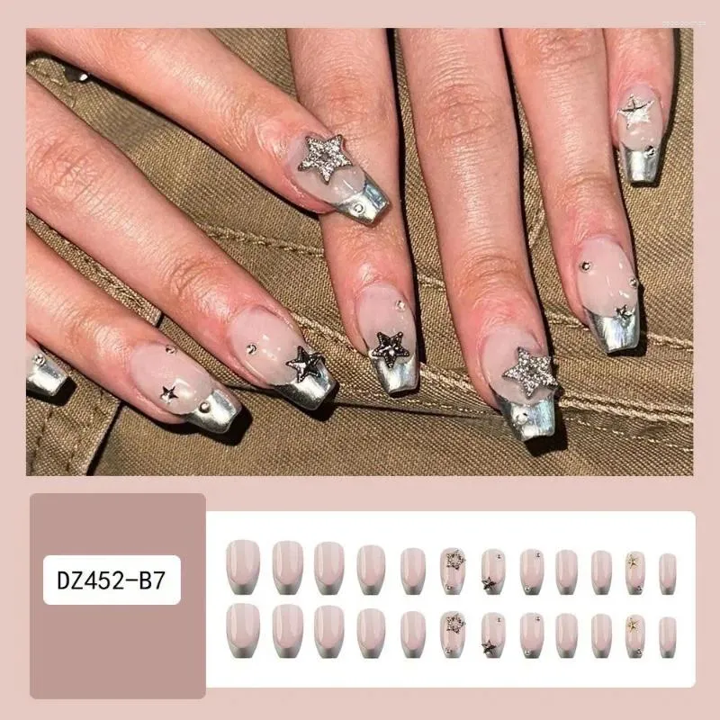 Faux Nails Manucure portable cercueil faux mode fausse ongle