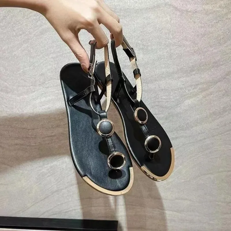 Sapatos casuais sandálias confortáveis para mulheres 2024 verão ao ar livre, não escorregamento do dedo do pé com tamanho grande das mulheres