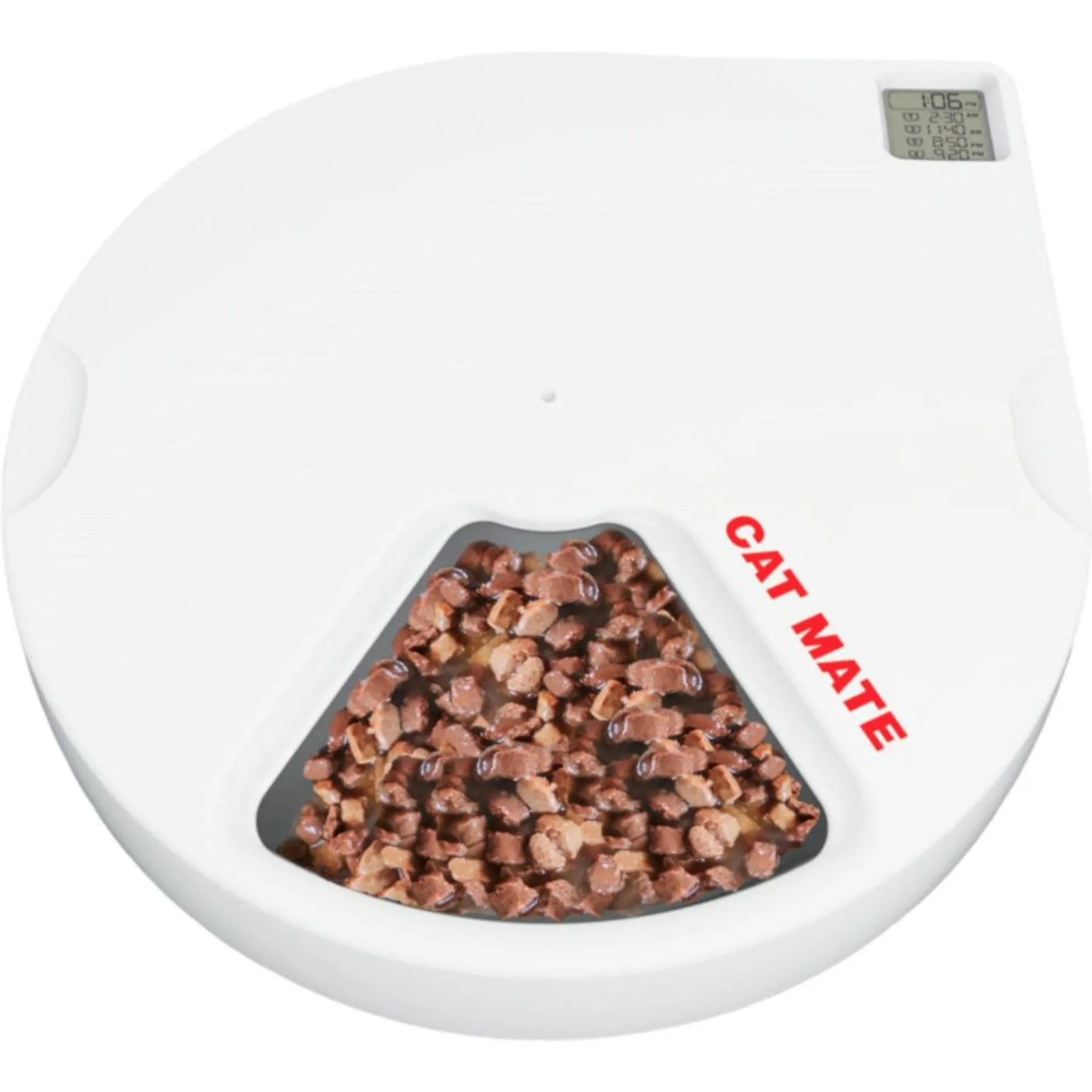 Cat Mate C500 Digital Automatic Pet Feeder - 5 Meal Dispenser With Ice Packs For Cats & Small Dogs