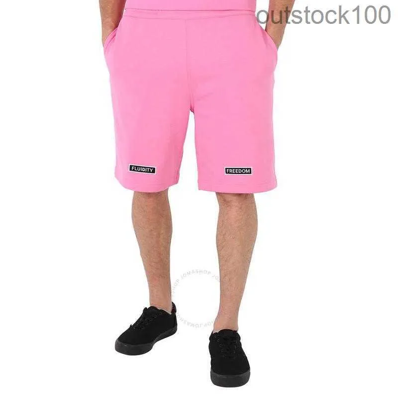 Costumes haut de gamme de buurberlyes pour femmes hommes nouveaux hommes pantalons décontractés rose short en tricot rose