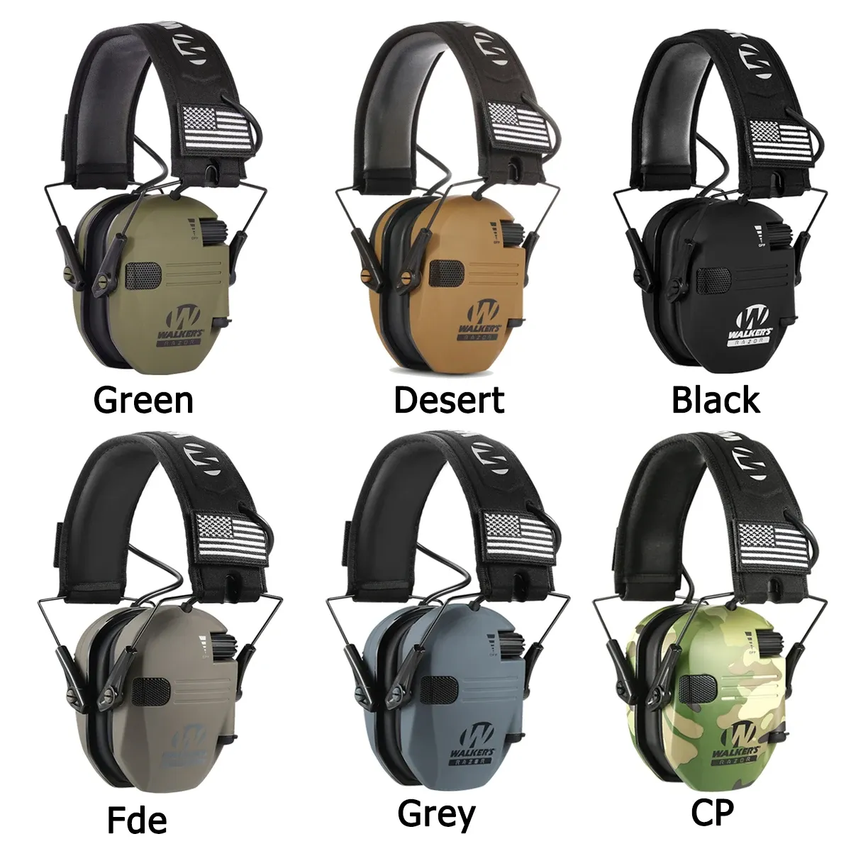 Accessories Hot! Tactical electronic shooting earmuffs outdoor hunting sound pickup noise reduction active headphones to protect hearing