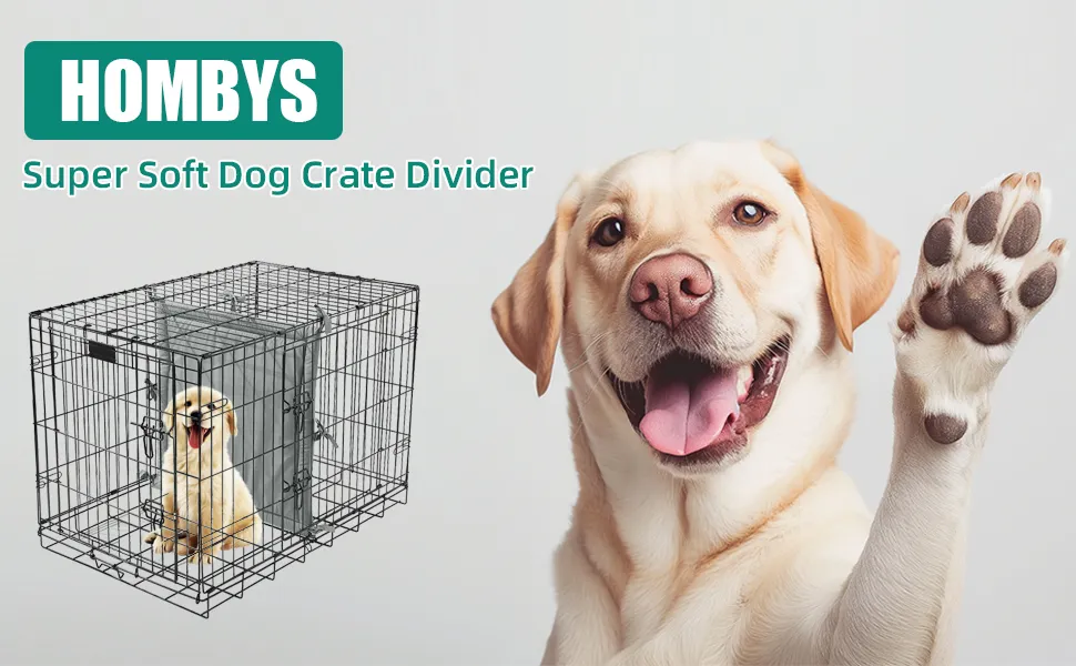Soft Crate Extension Panel Dog Reference: Soft Dog Crate Divider Panel For Puppy Training